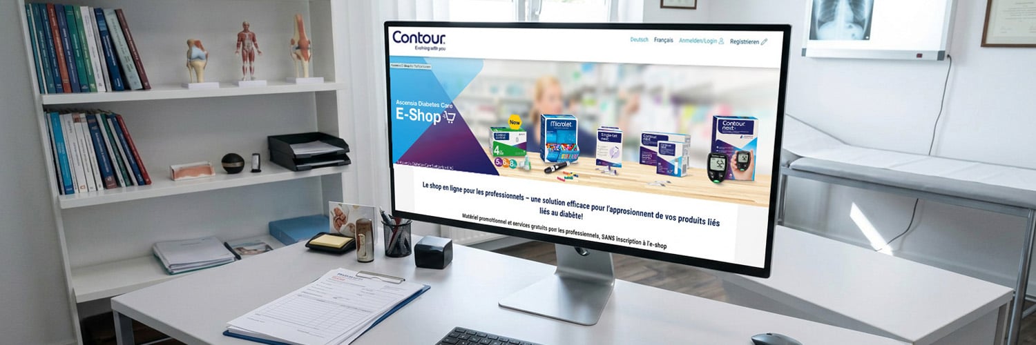 Studio con monitor e e-shop aperto ai professionisti